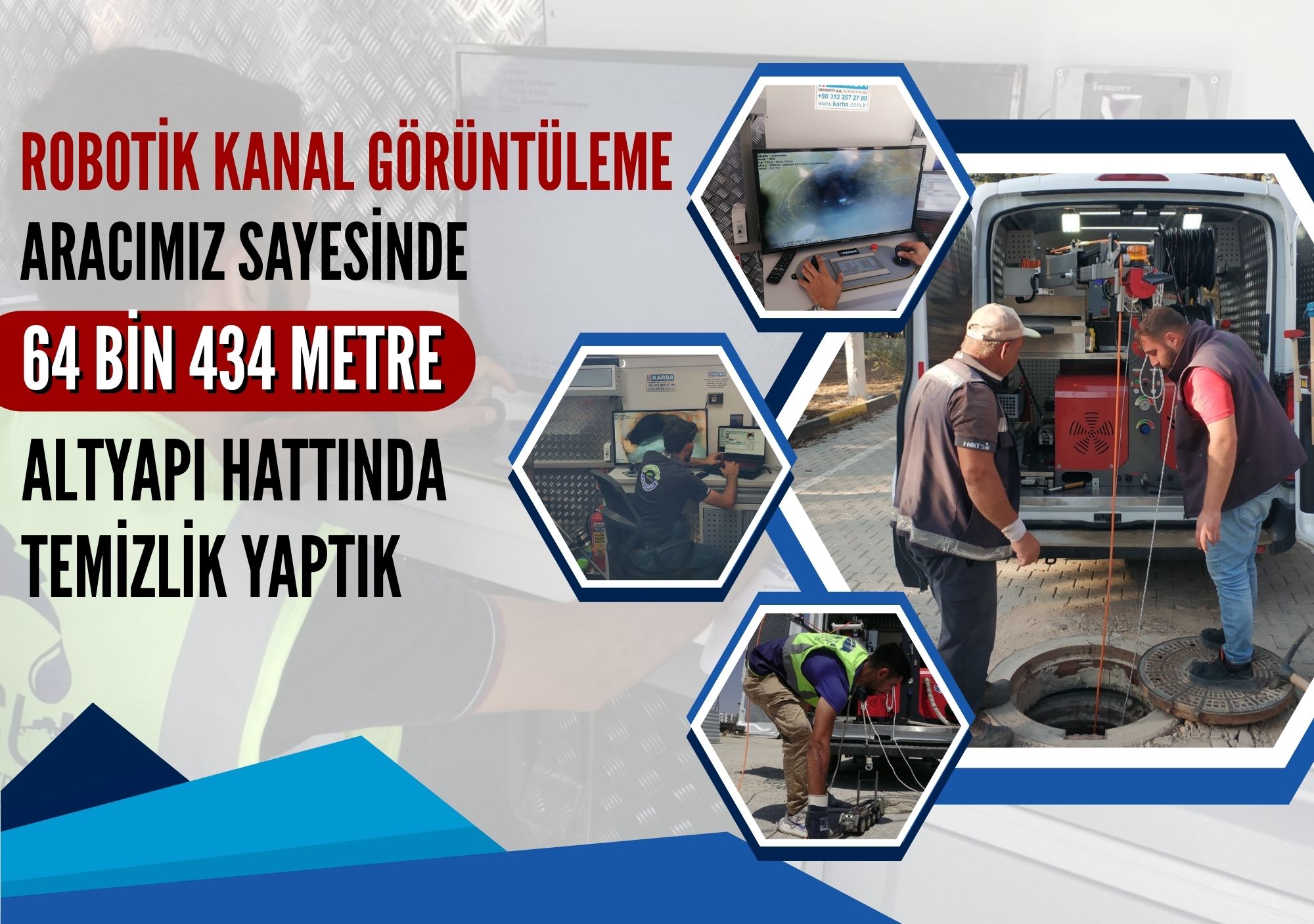 Altyapı Sorunlarımızı “Robotik Kanal Sistemi” İle Çözüyoruz